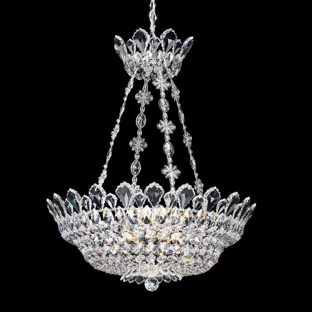 Trilliane Pendant Light (Heritage Handcut Crystal/12-Light).