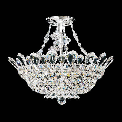 Trilliane Semi Flush Mount Ceiling Light (Radiance Crystal/15-Inch).