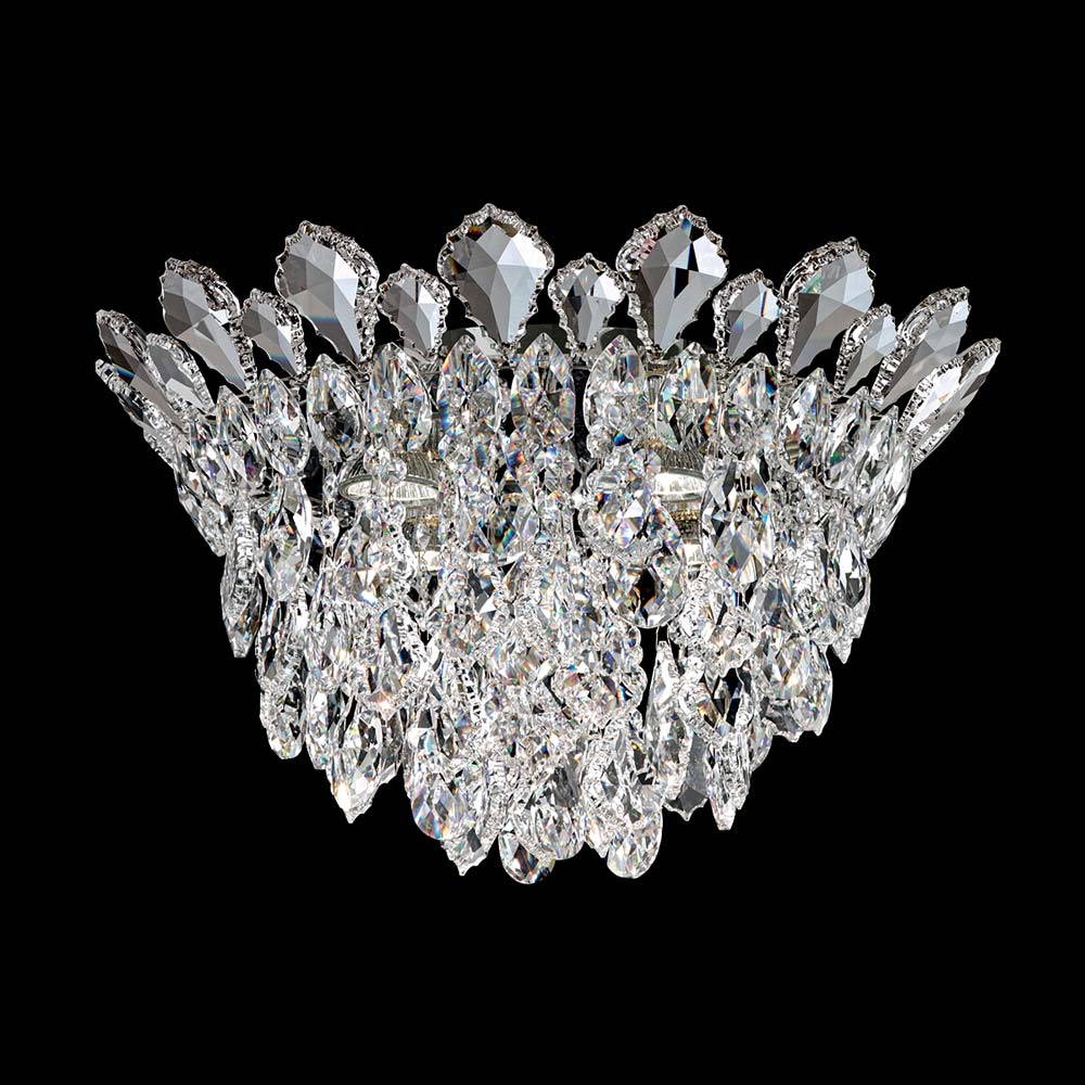 Trilliane Strands Flush Mount Ceiling Light.