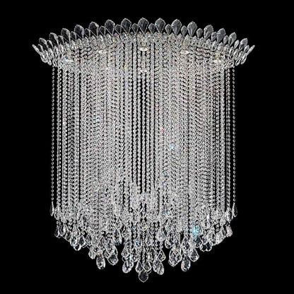 Trilliane Strands Flush Mount Ceiling Light (Heritage Handcut Crystal/48.5-Inch).