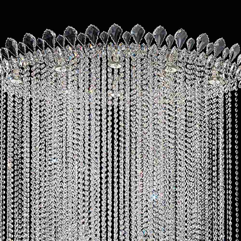 Trilliane Strands Flush Mount Ceiling Light in Detail.
