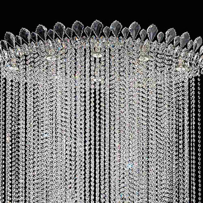Trilliane Strands Flush Mount Ceiling Light in Detail.
