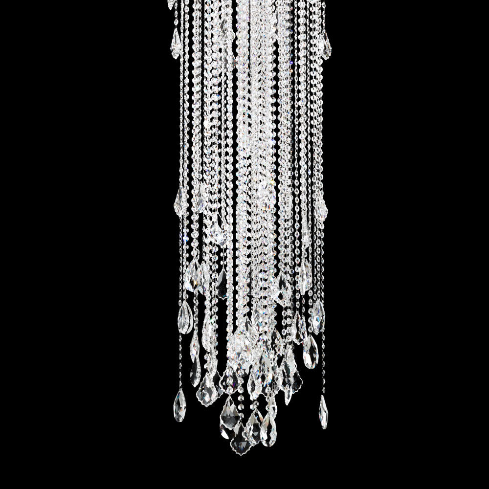 Trilliane Strands Vertical Pendant Light in Detail.