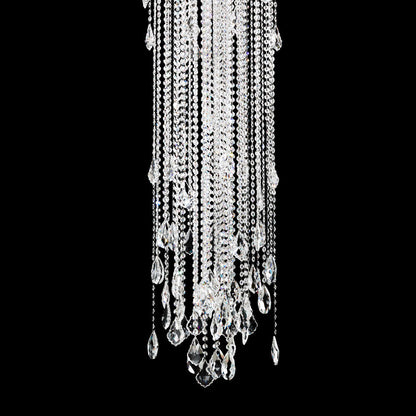 Trilliane Strands Vertical Pendant Light in Detail.