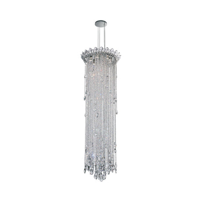 Trilliane Strands Vertical Pendant Light in Detail.