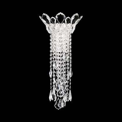 Trilliane Strands Wall Light in Heritage Handcut Crystal (21-Inch).