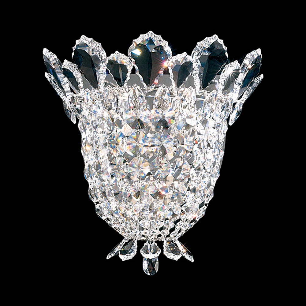 Trilliane Wall Light in Heritage Handcut Crystal (3-Light).