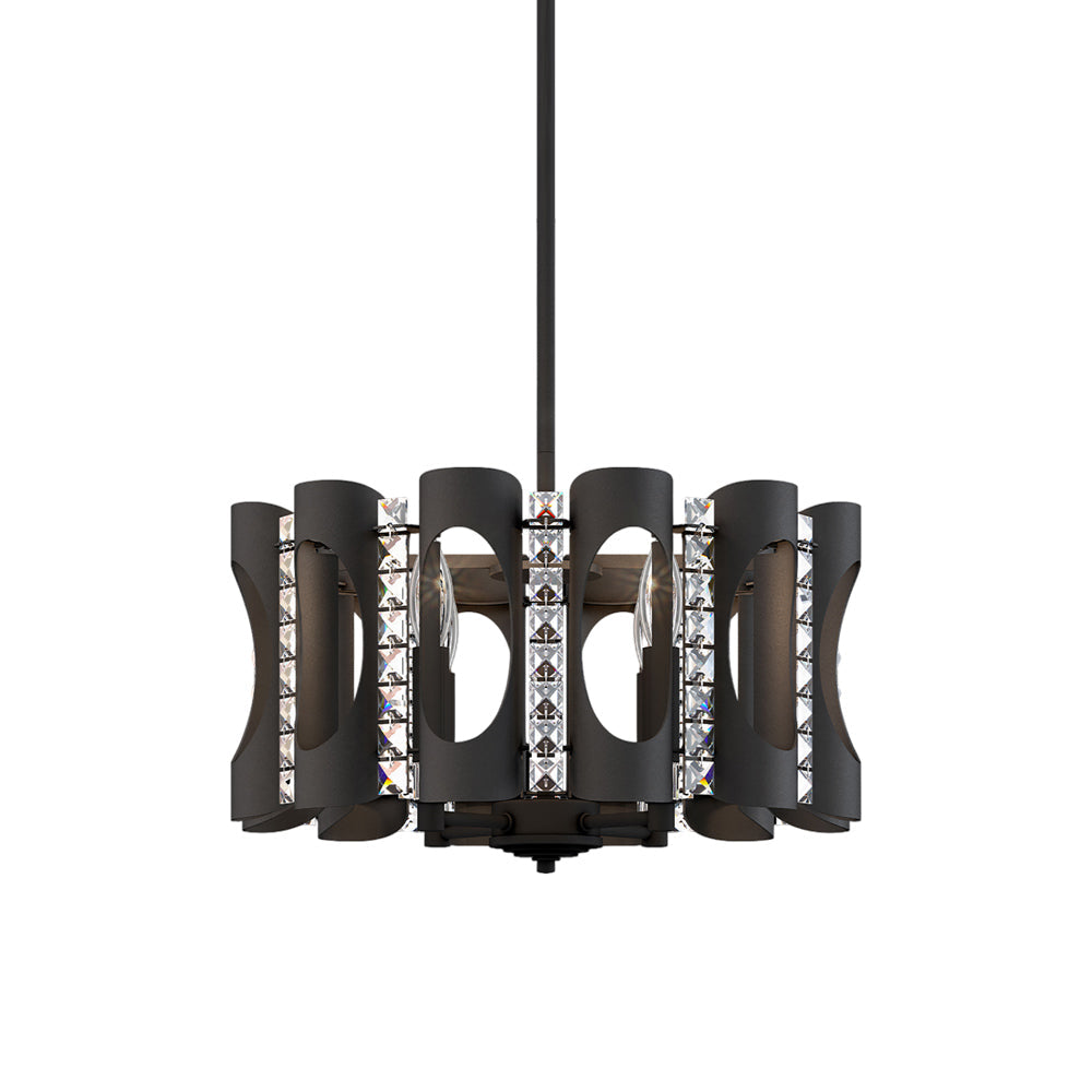 Twilight Pendant Light in Black (18-Inch).