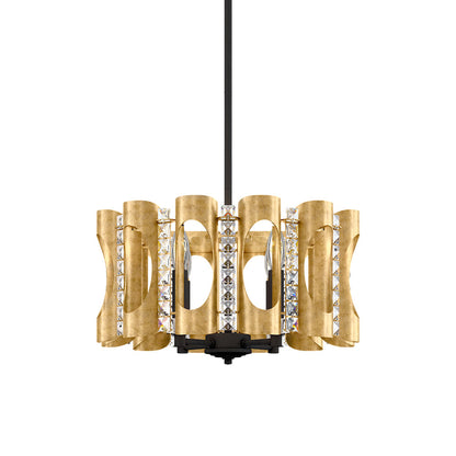 Twilight Pendant Light in Heirloom Gold (18-Inch).