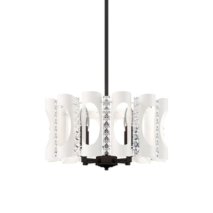 Twilight Pendant Light in White (18-Inch).