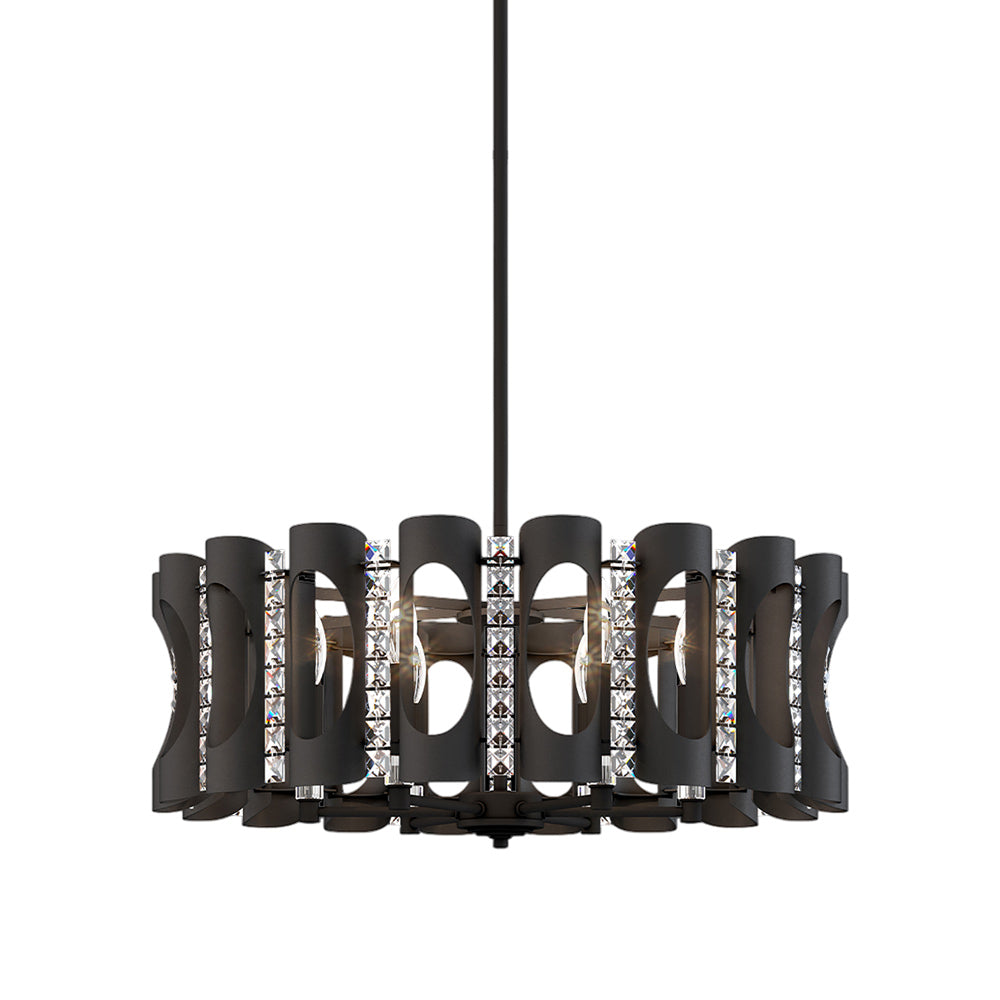 Twilight Pendant Light in Black (25-Inch).