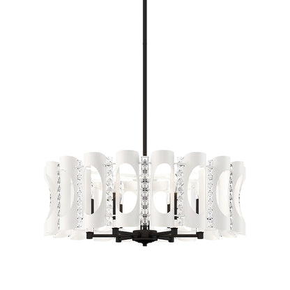 Twilight Pendant Light in White (25-Inch).