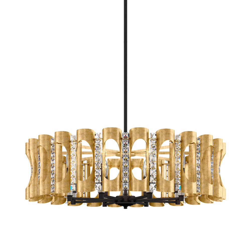 Twilight Pendant Light in Heirloom Gold (31-Inch).