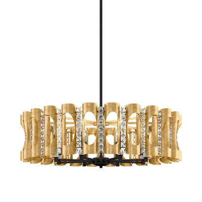 Twilight Pendant Light in Heirloom Gold (31-Inch).