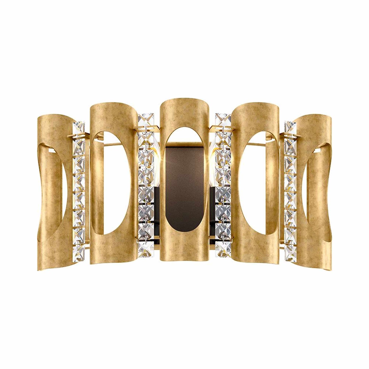 Twilight Wall Light in Heirloom Gold.