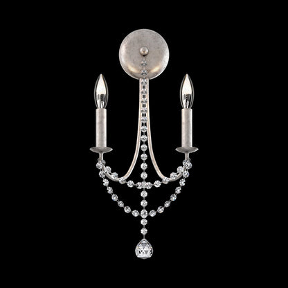 Verdana Wall Light in Antique Silver.