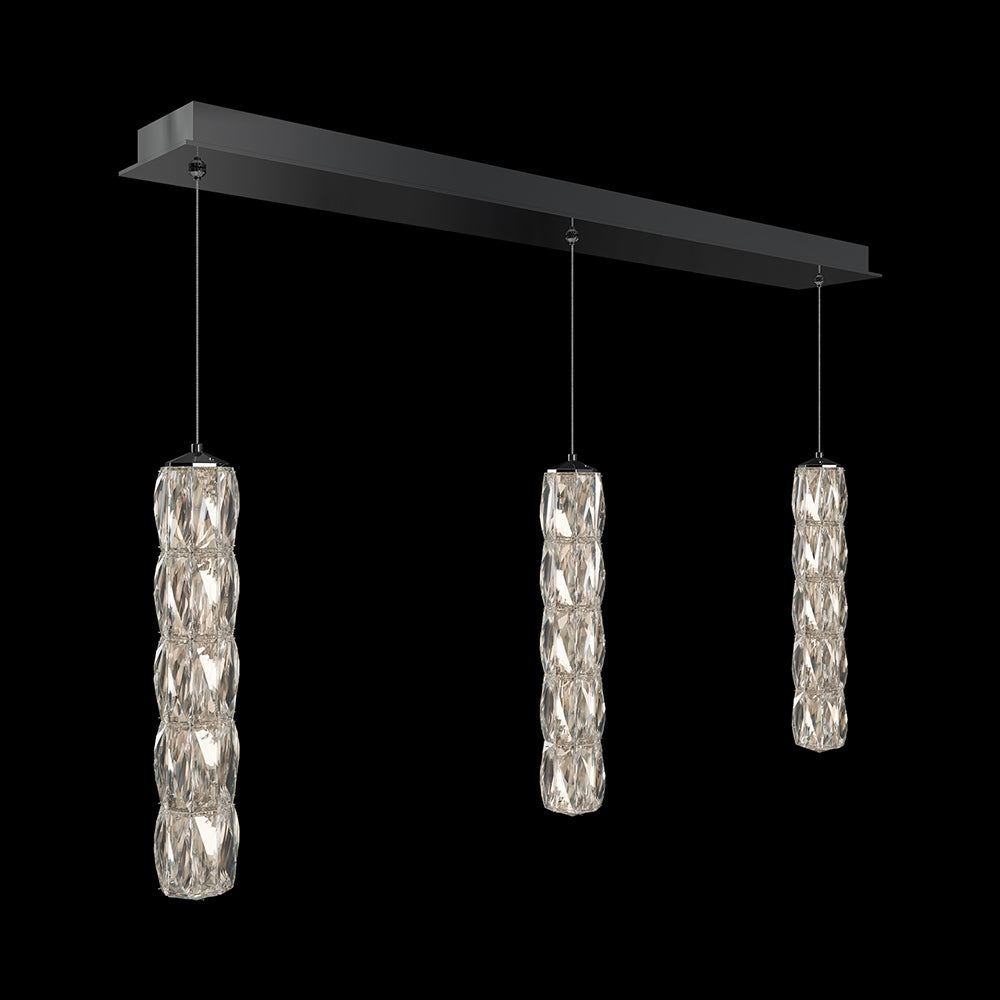 Verve Linear LED Multi Light Pendant Light (3-Light).