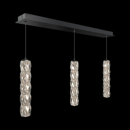 Verve Linear LED Multi Light Pendant Light (3-Light).