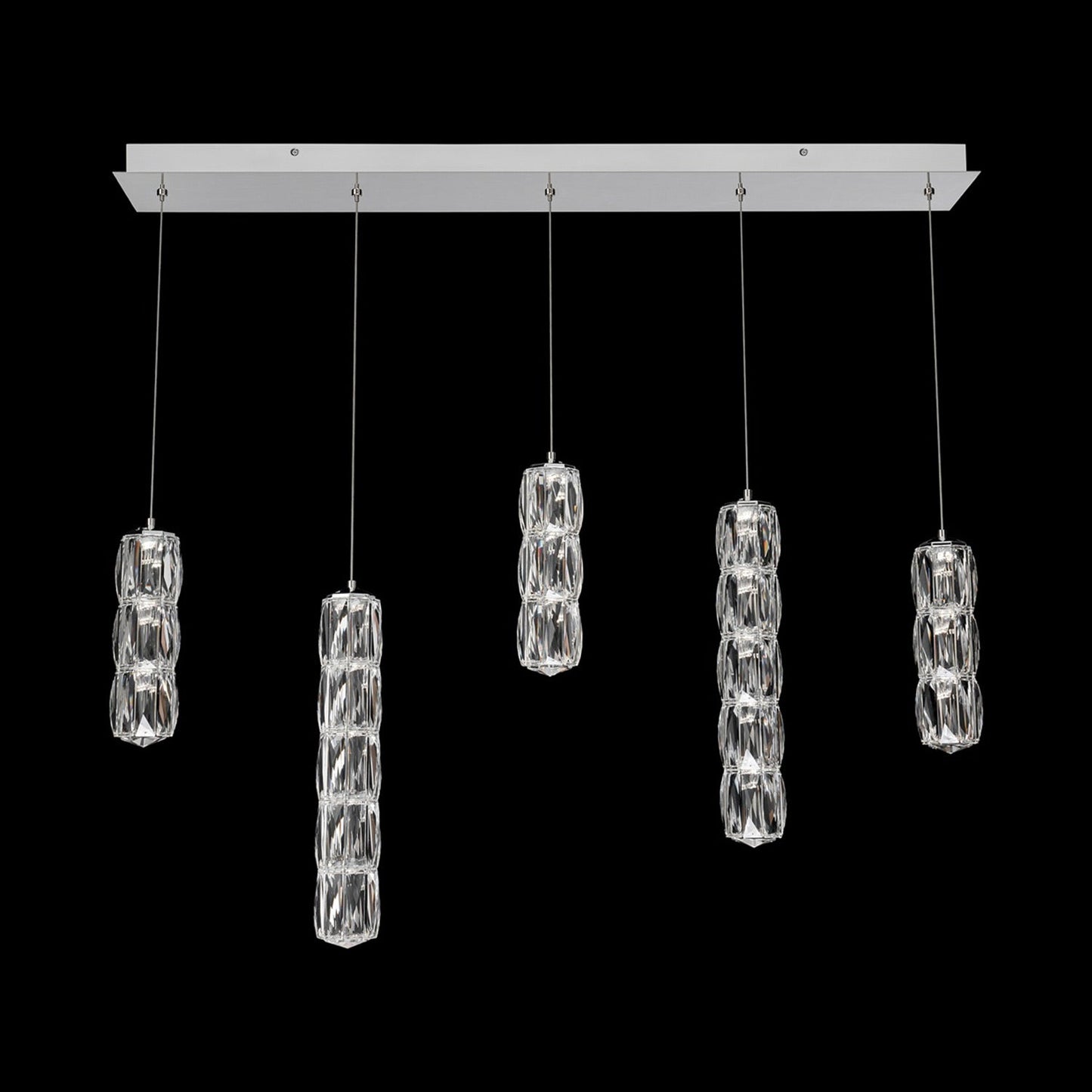 Verve Linear LED Multi Light Pendant Light in Detail.