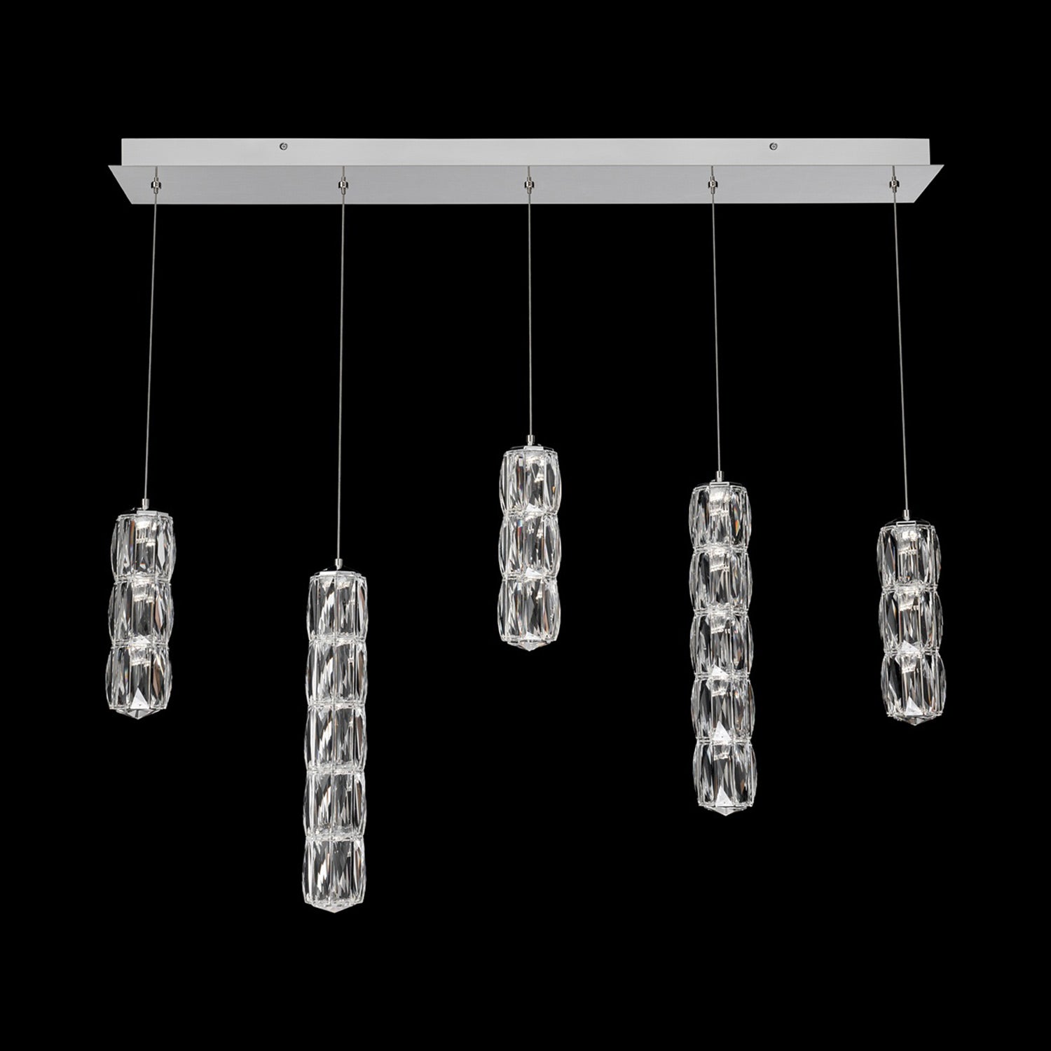 Verve Linear LED Multi Light Pendant Light in Detail.