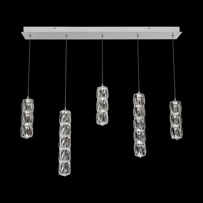 Verve Linear LED Multi Light Pendant Light in Detail.