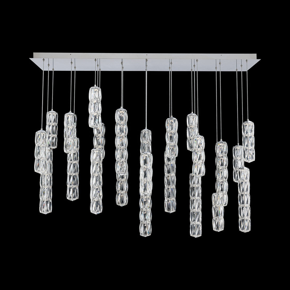 Verve Linear LED Multi Light Pendant Light in Detail.