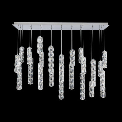 Verve Linear LED Multi Light Pendant Light in Detail.