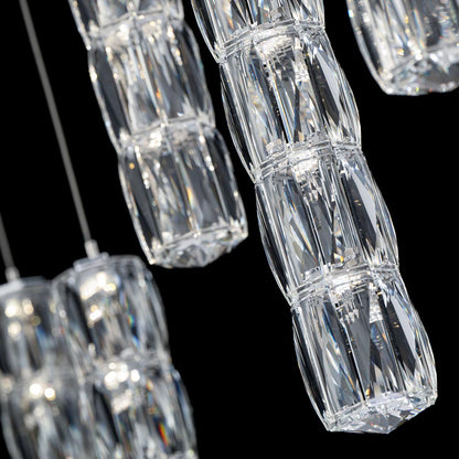 Verve Linear LED Multi Light Pendant Light in Detail.
