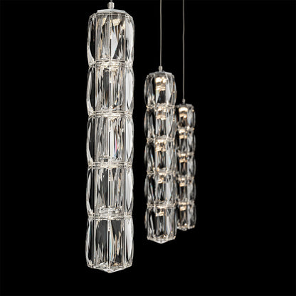 Verve Linear LED Multi Light Pendant Light in Detail.