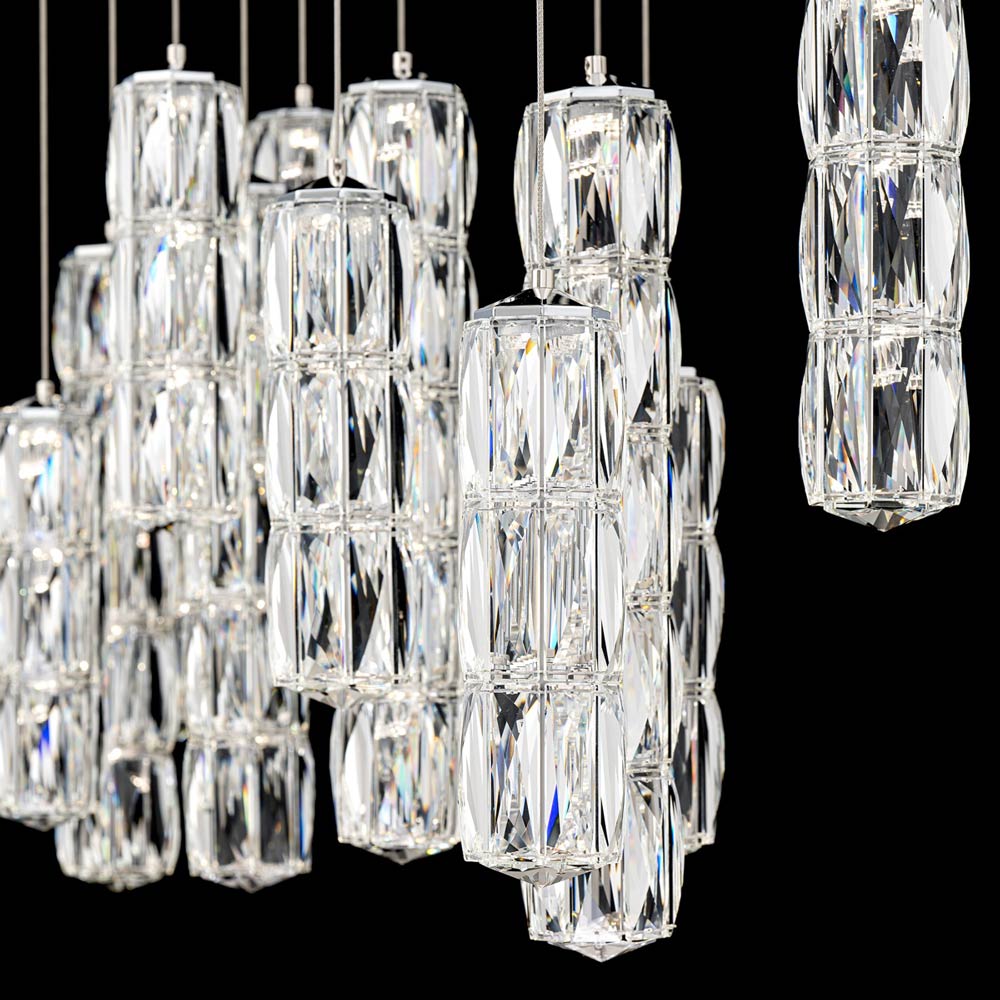 Verve Linear LED Multi Light Pendant Light in Detail.