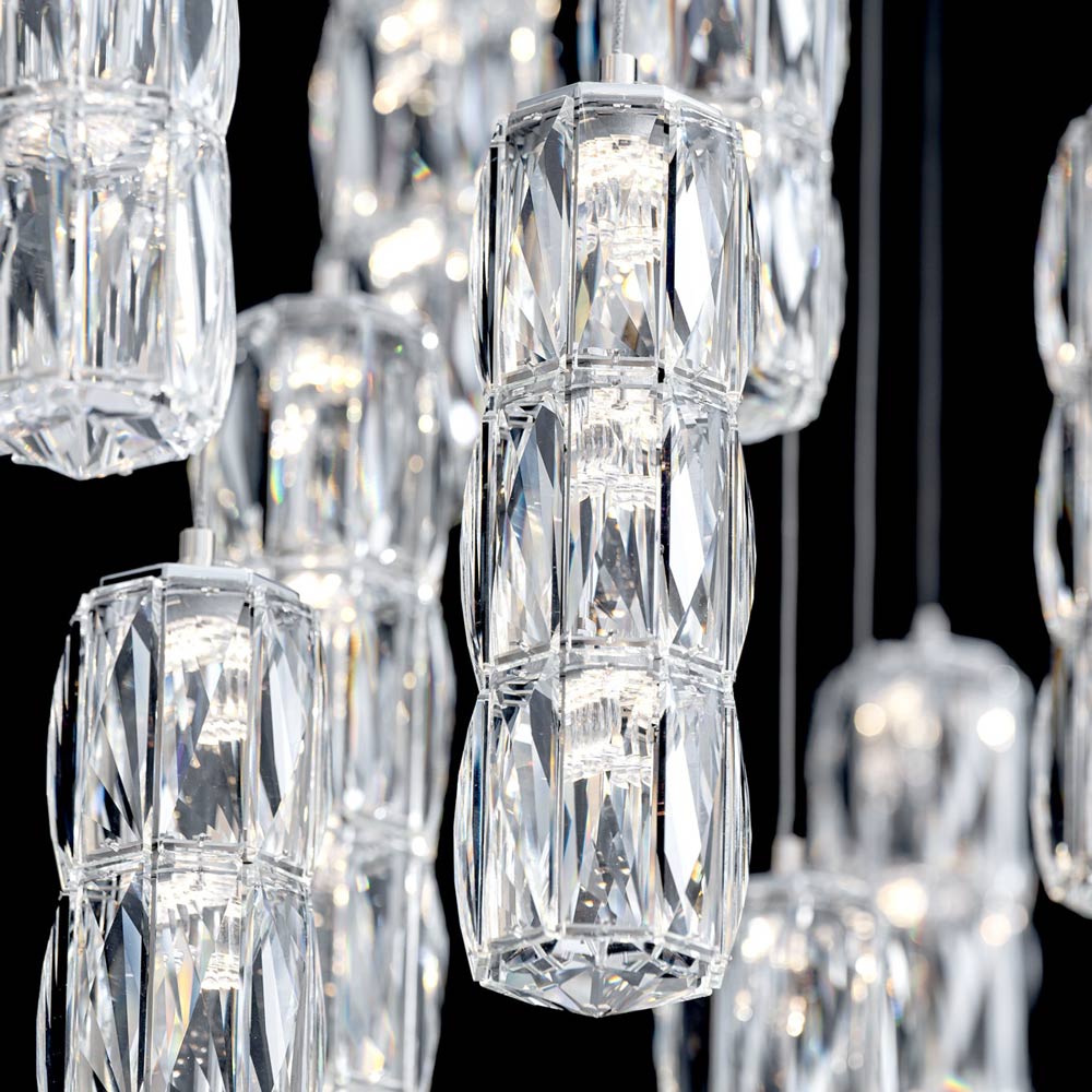 Verve Linear LED Multi Light Pendant Light in Detail.