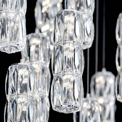 Verve Linear LED Multi Light Pendant Light in Detail.