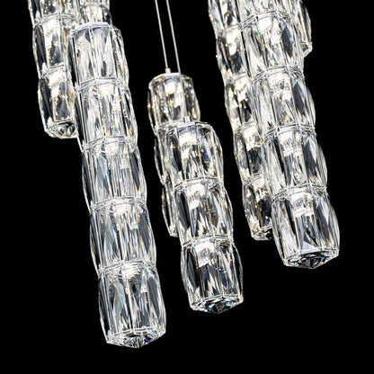Verve Round LED Multi Light Pendant Light in Detail.