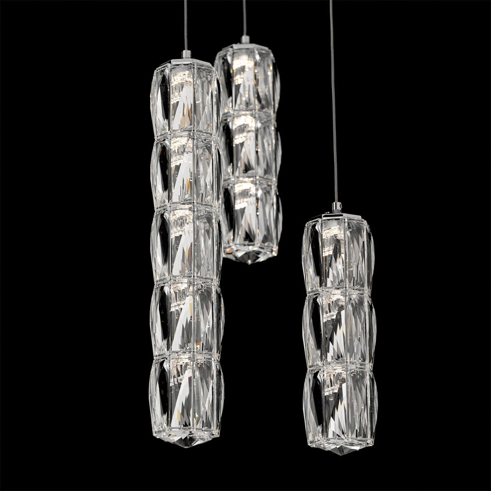Verve Round LED Multi Light Pendant Light in Detail.
