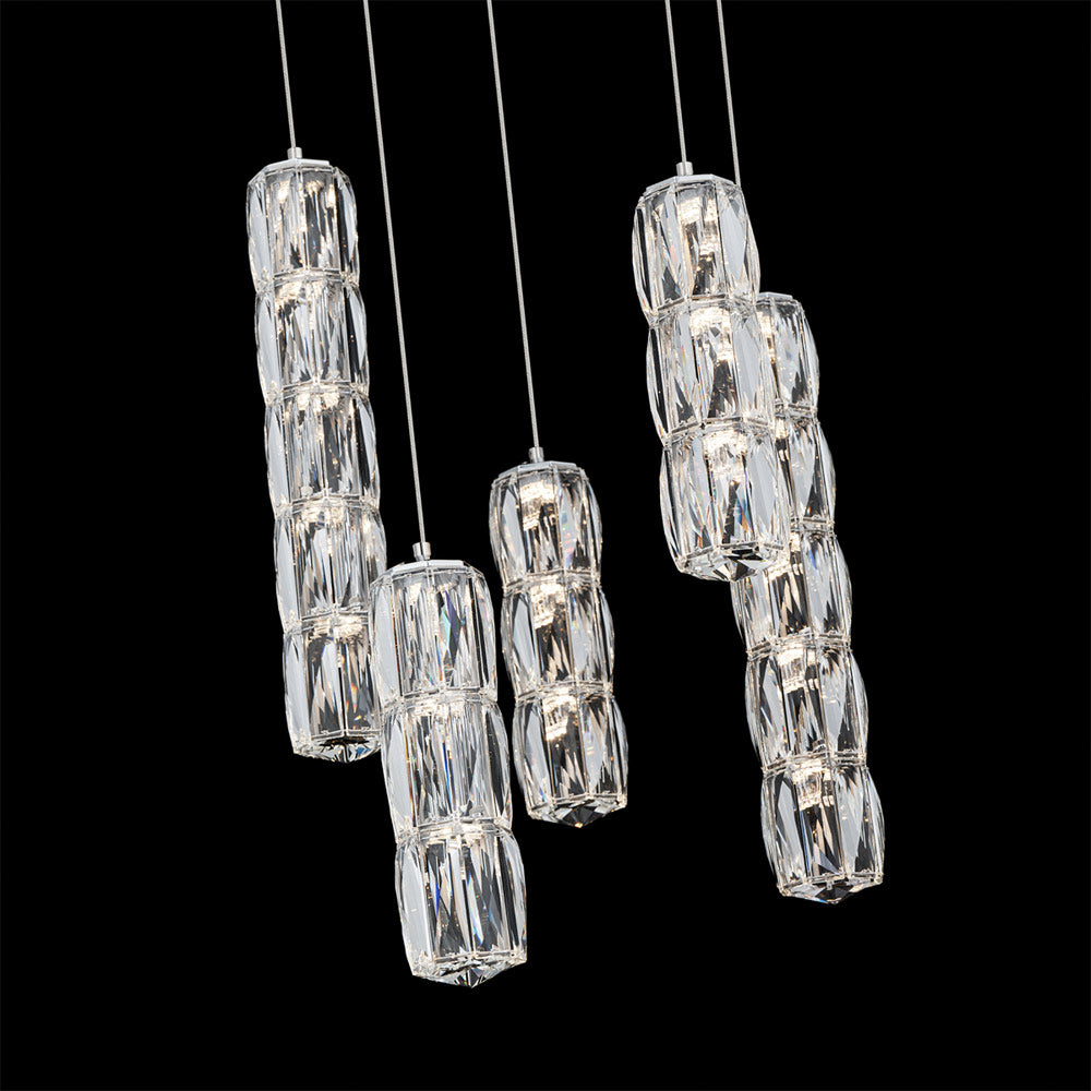 Verve Round LED Multi Light Pendant Light in Detail.
