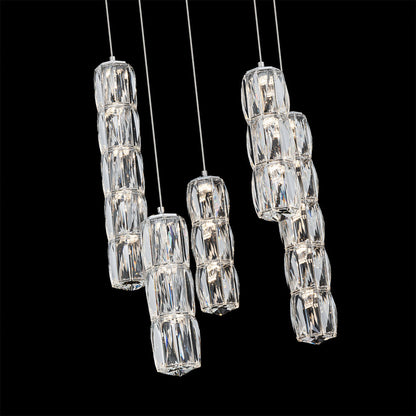Verve Round LED Multi Light Pendant Light in Detail.