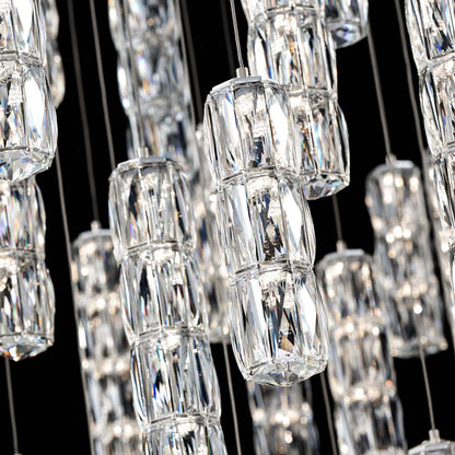 Verve Square LED Multi Light Pendant Light in Detail.
