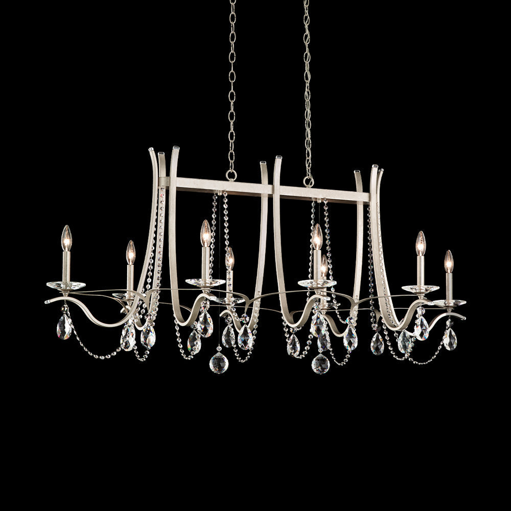 Vesca Linear Chandelier in Detail.