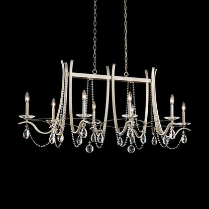 Vesca Linear Chandelier in Detail.