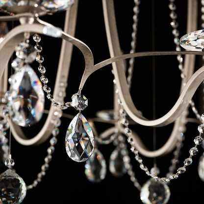 Vesca Linear Chandelier in Detail.