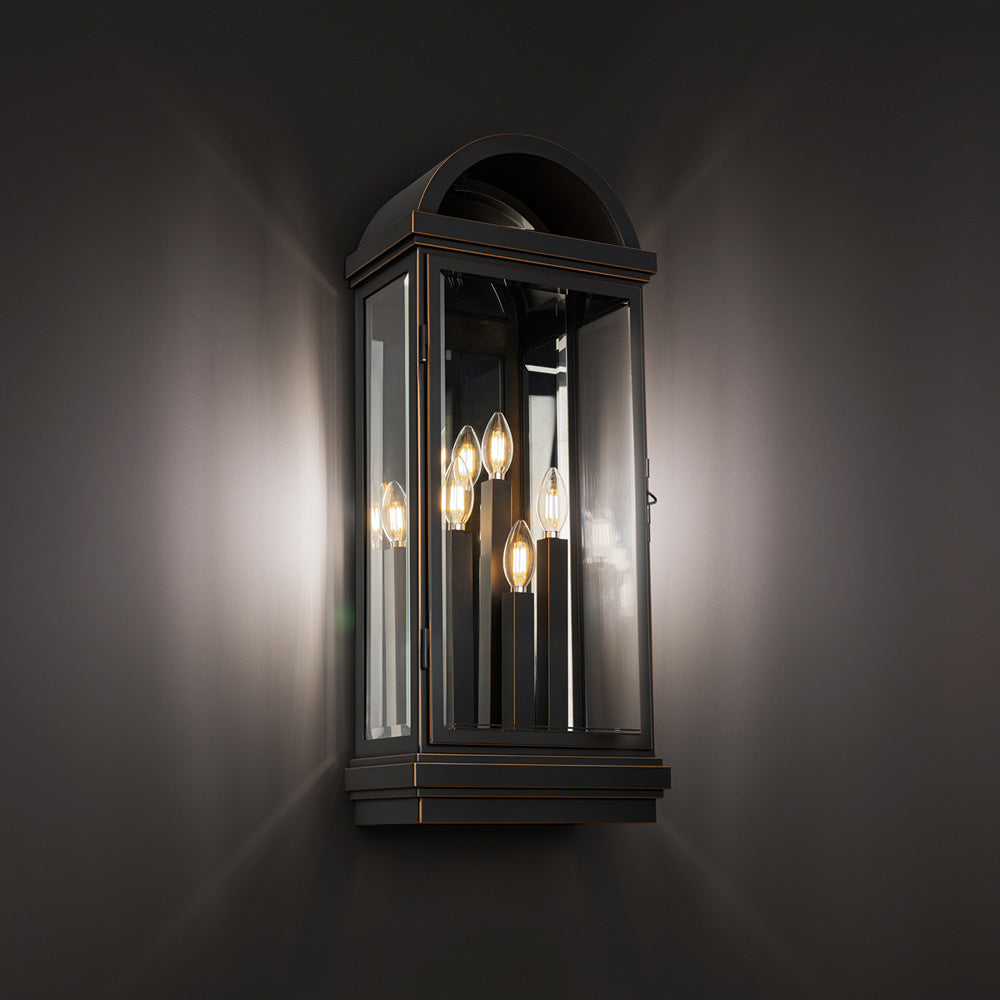 Villenova Outdoor Wall Light in Detail.