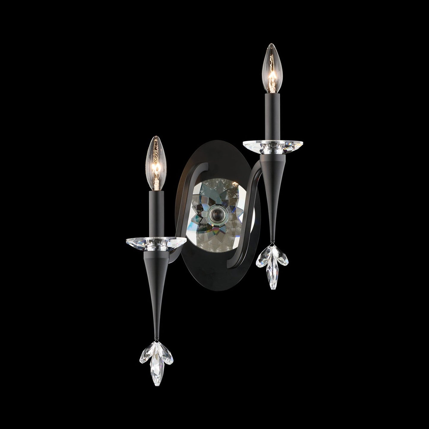 Waverly Wall Light in Black (Right).