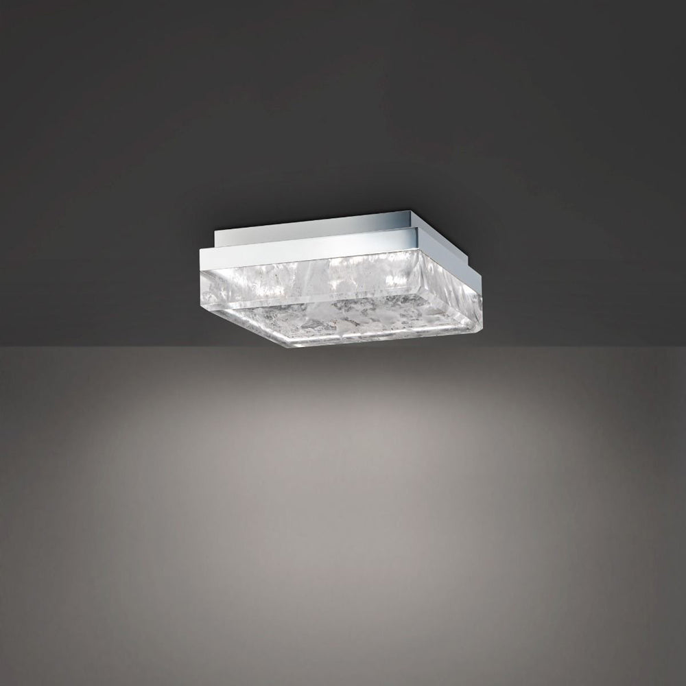Whisper LED Flush Mount Ceiling Light in Detail.