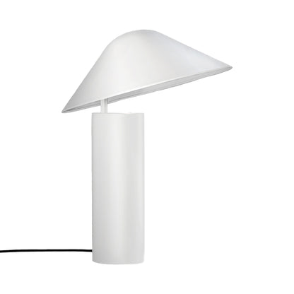 Damo Simple Table Lamp in White.