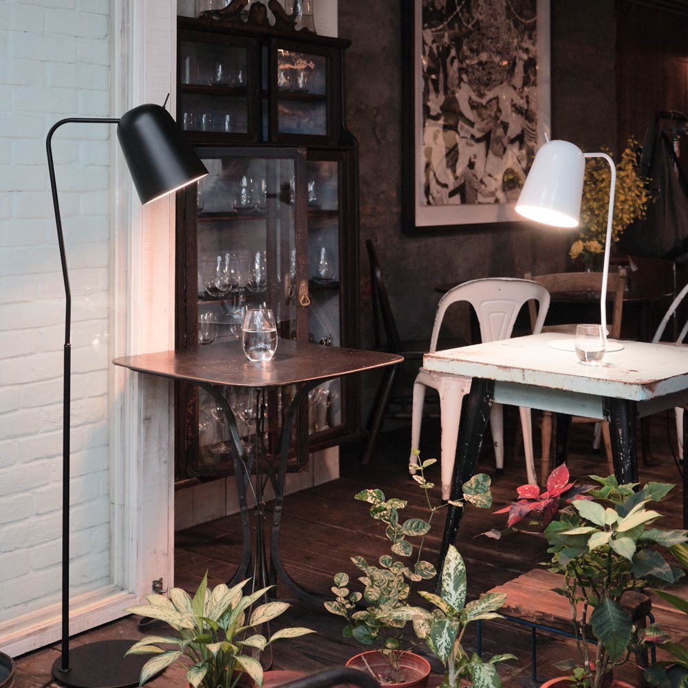 Dodo Floor Lamp in living room.