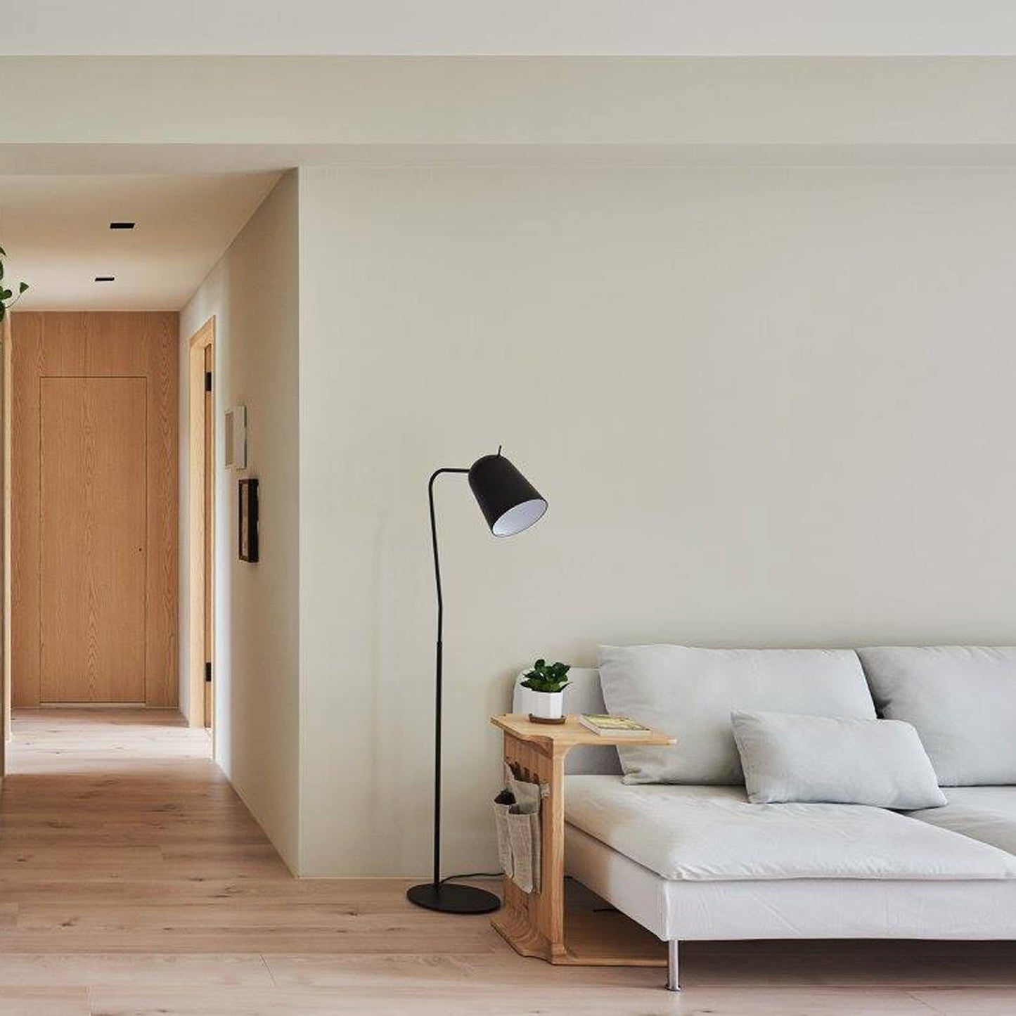 Dodo Floor Lamp in living room.