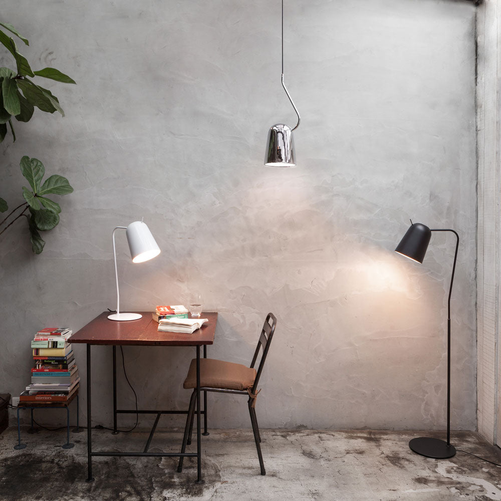 Dodo Floor Lamp in Outside Area.