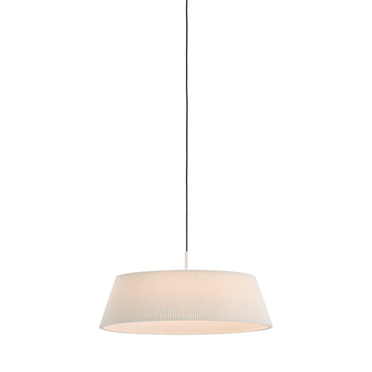 Halo LED Pendant Light in White.
