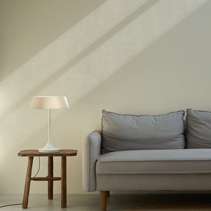 Halo LED Table Lamp in living room.