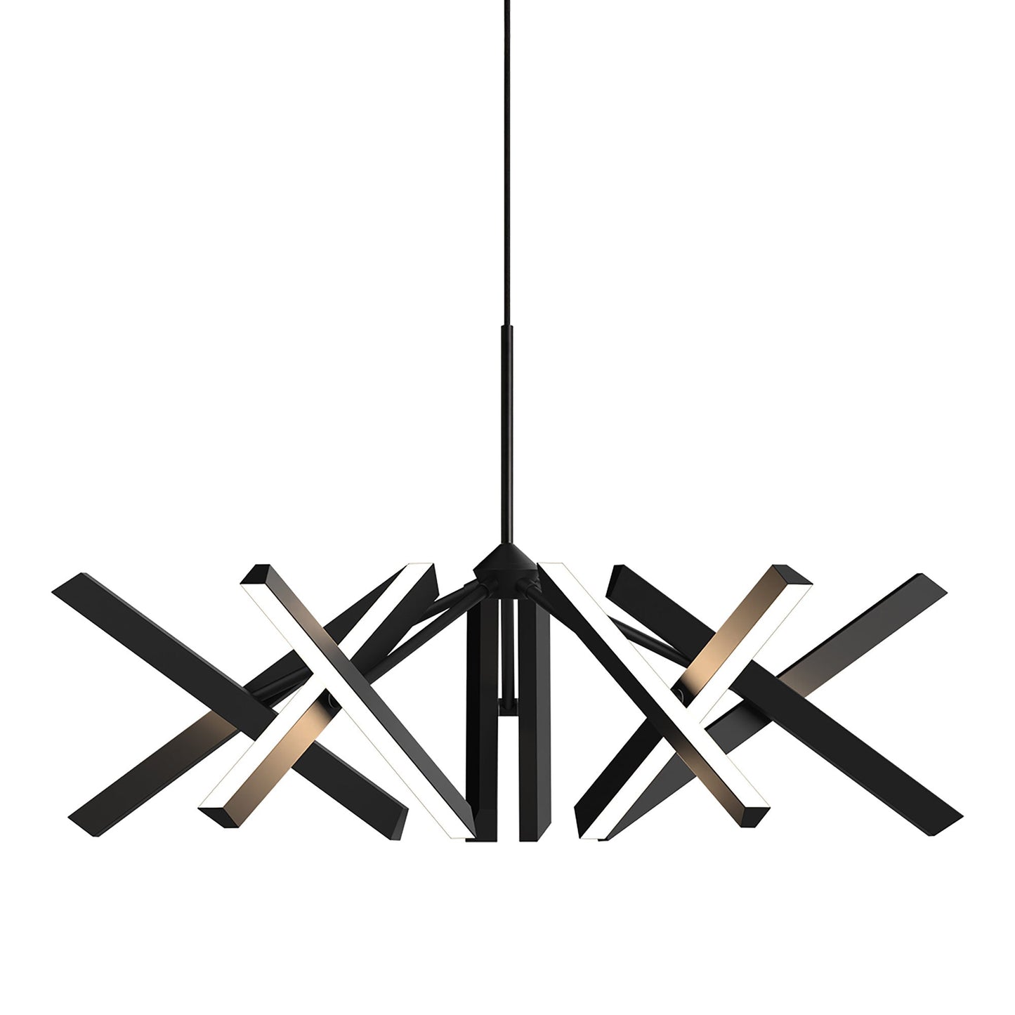 Konnect LED Pendant Light in Matt Black (X-Large).